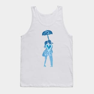 Lovers in the Rain (lesbian) Tank Top